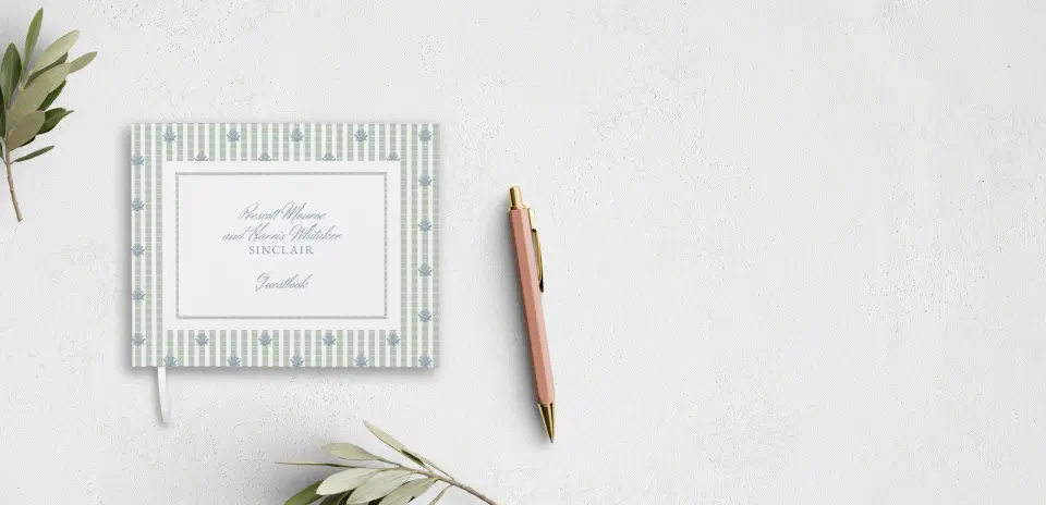 Wedding Program Front