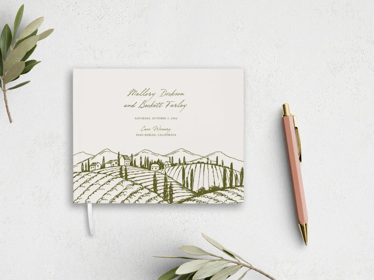 Wedding Program Front