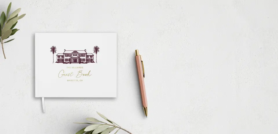 Wedding Program Front