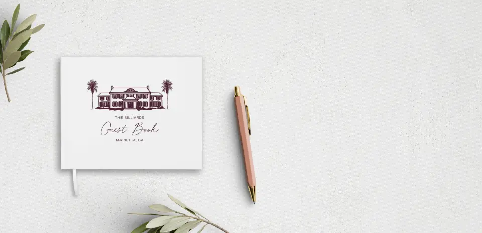 Wedding Program Front