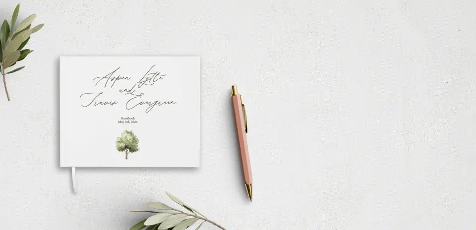 Wedding Program Front