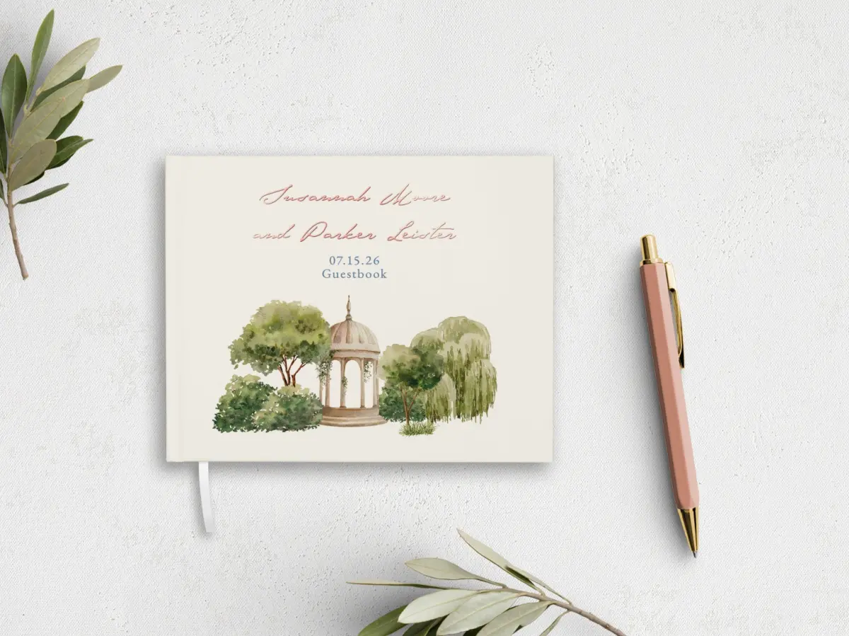 Wedding Program Front
