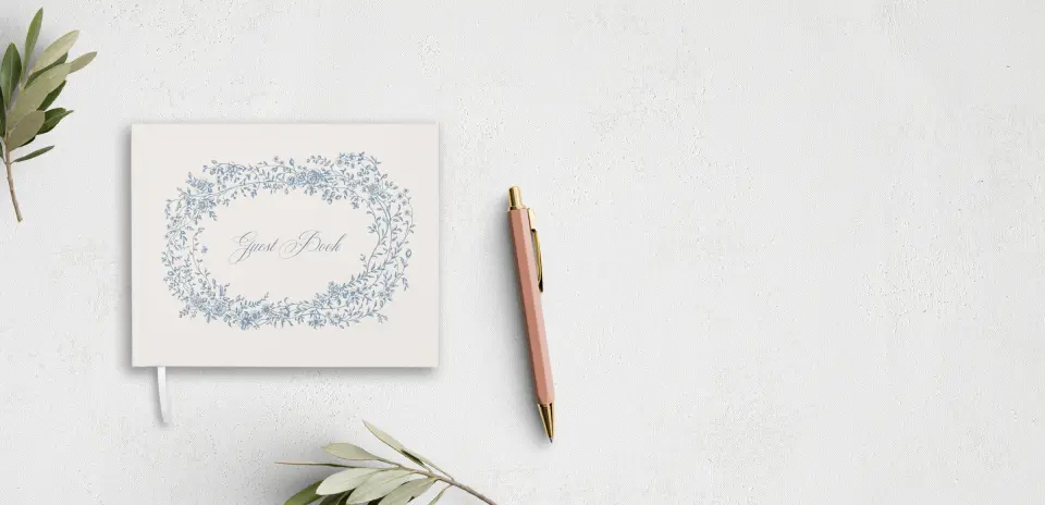 Wedding Program Front