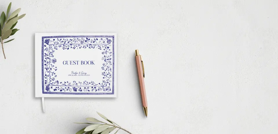 Wedding Program Front