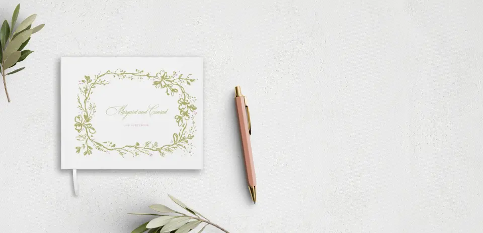 Wedding Program Front