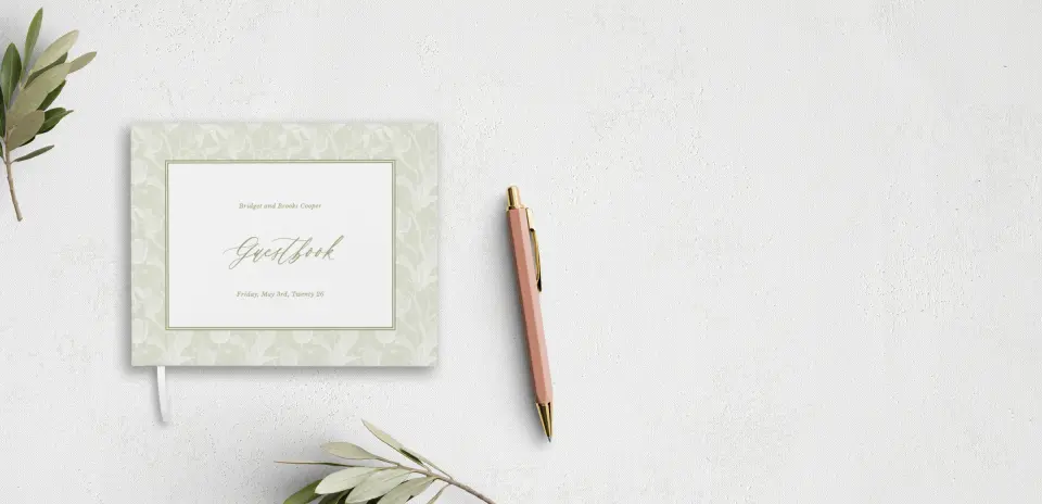 Wedding Program Front