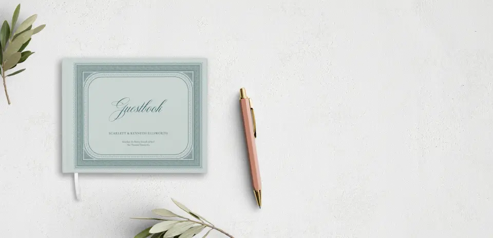 Wedding Program Front