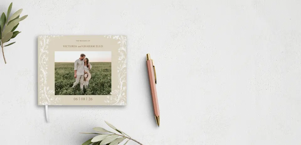 Wedding Program Front