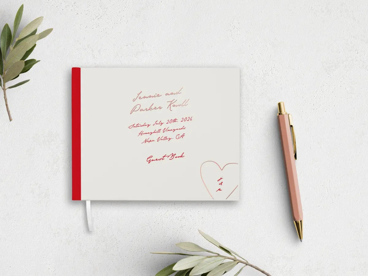 Wedding Program Front