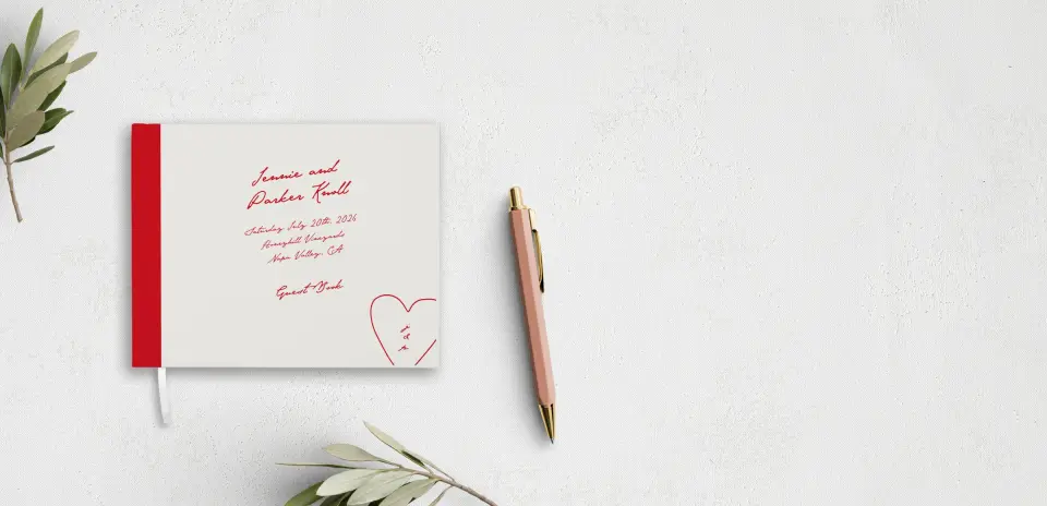 Wedding Program Front