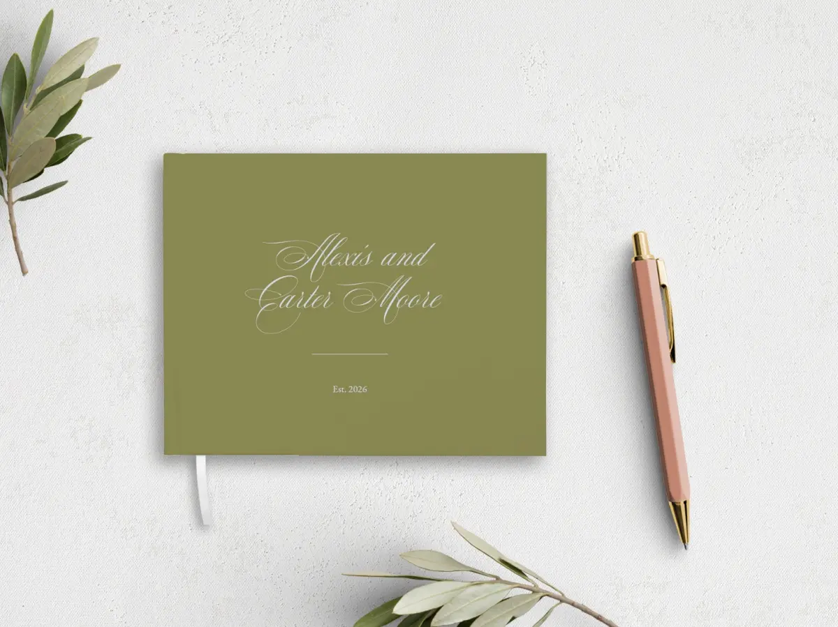 Wedding Program Front
