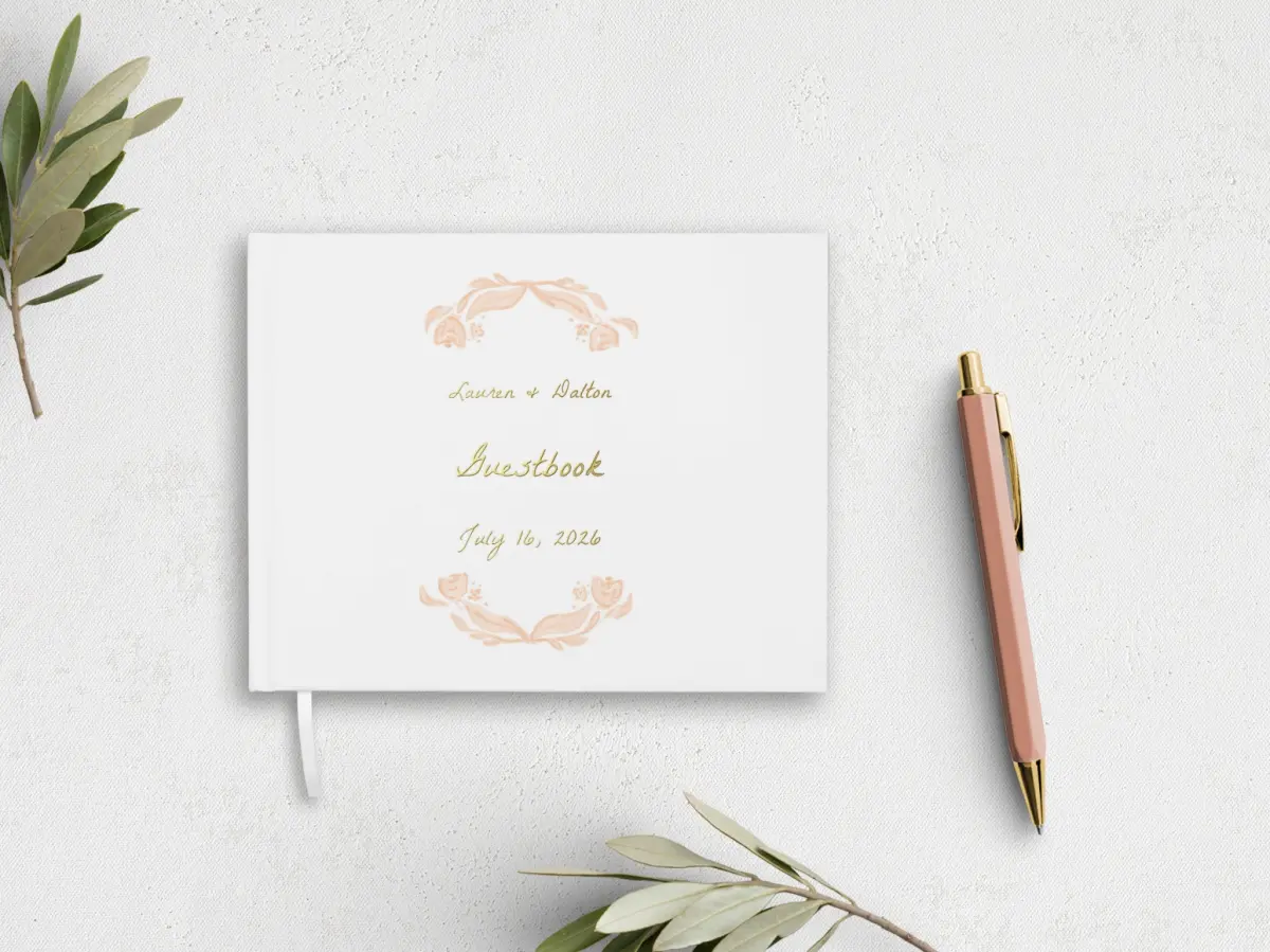 Wedding Program Front
