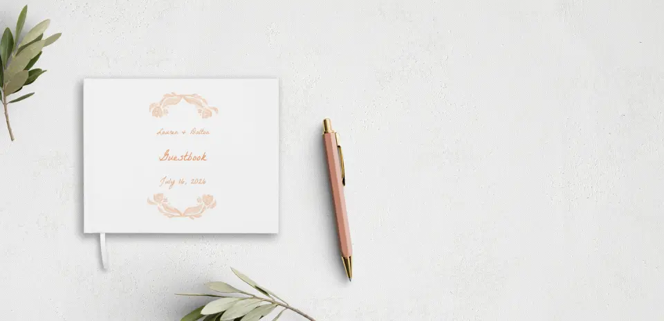 Wedding Program Front