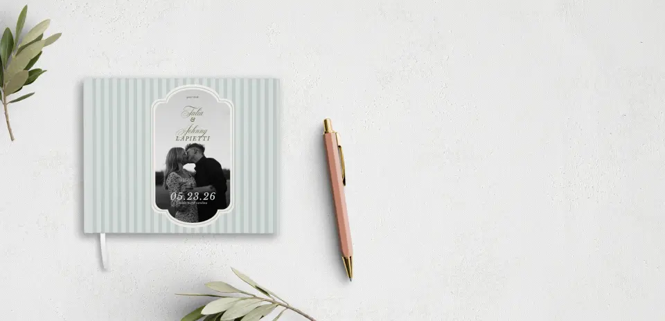 Wedding Program Front