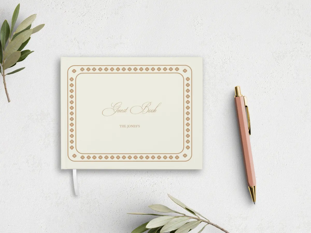 Wedding Program Front