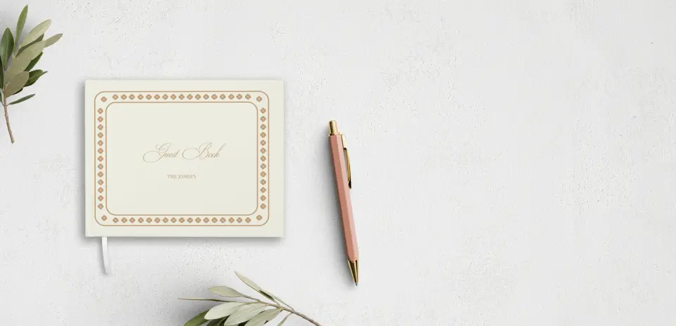 Wedding Program Front