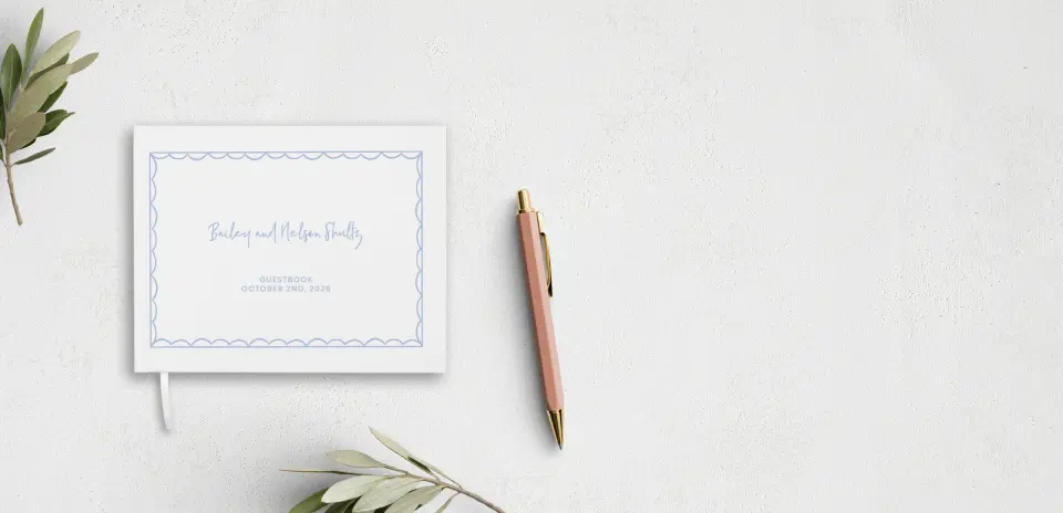 Wedding Program Front