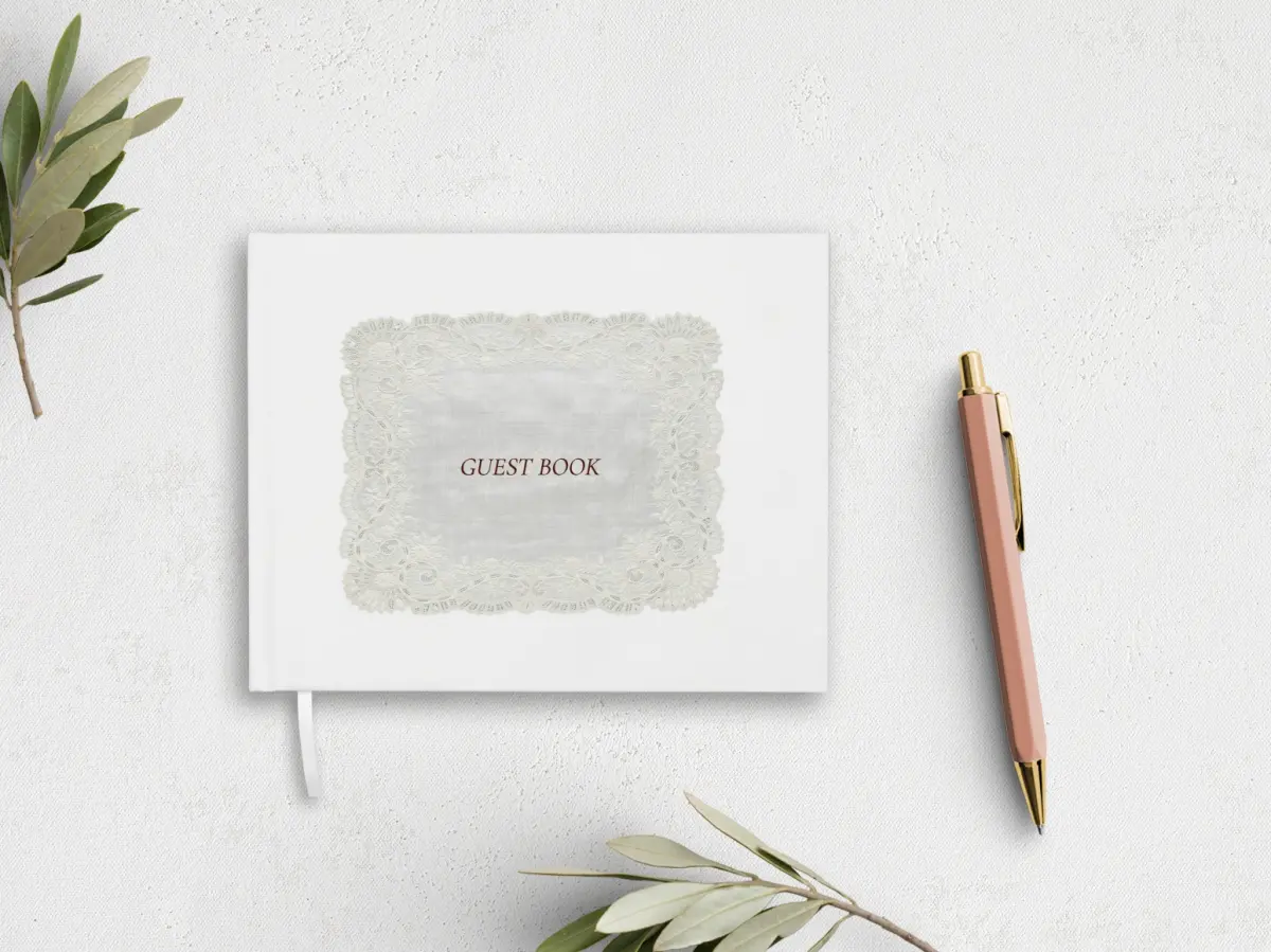 Wedding Program Front