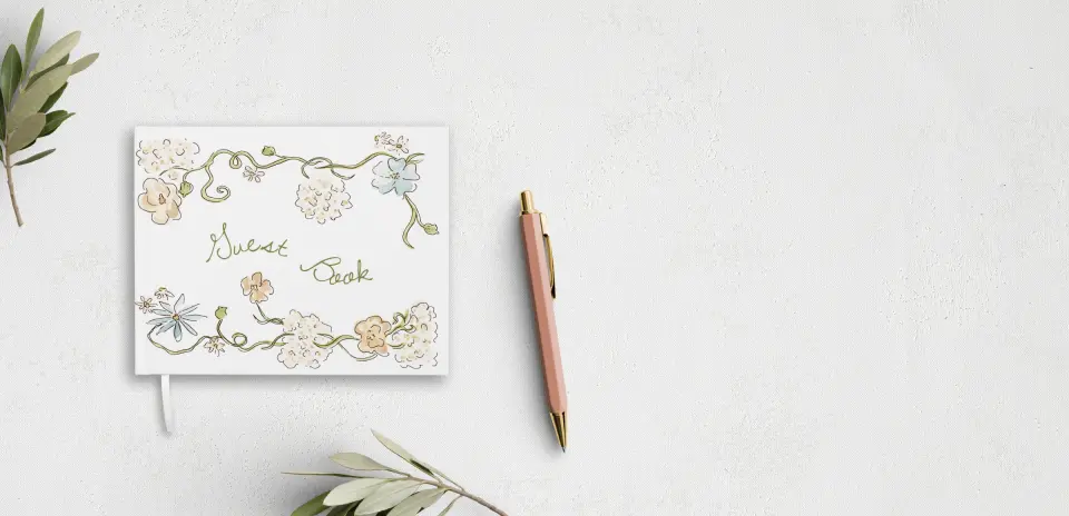 Wedding Program Front