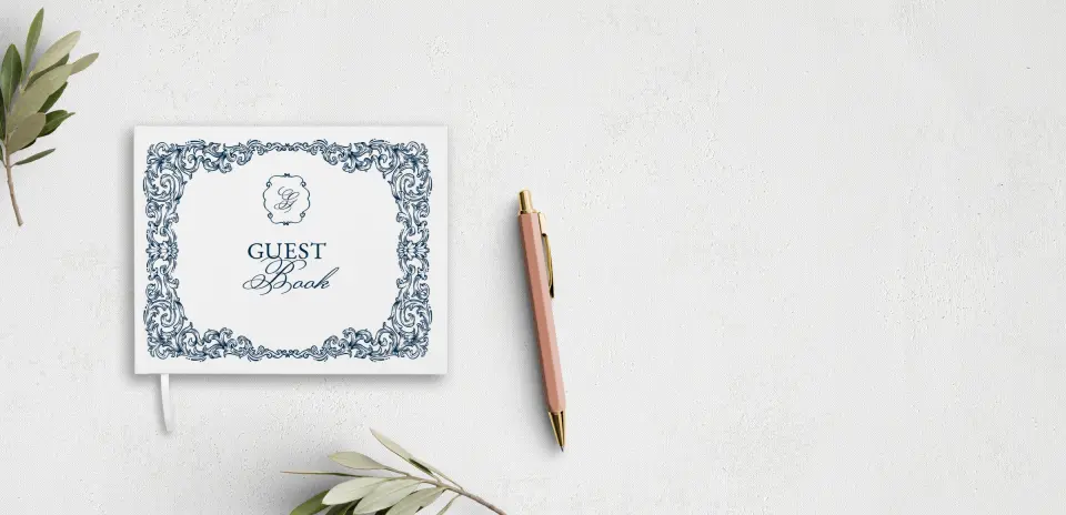 Wedding Program Front