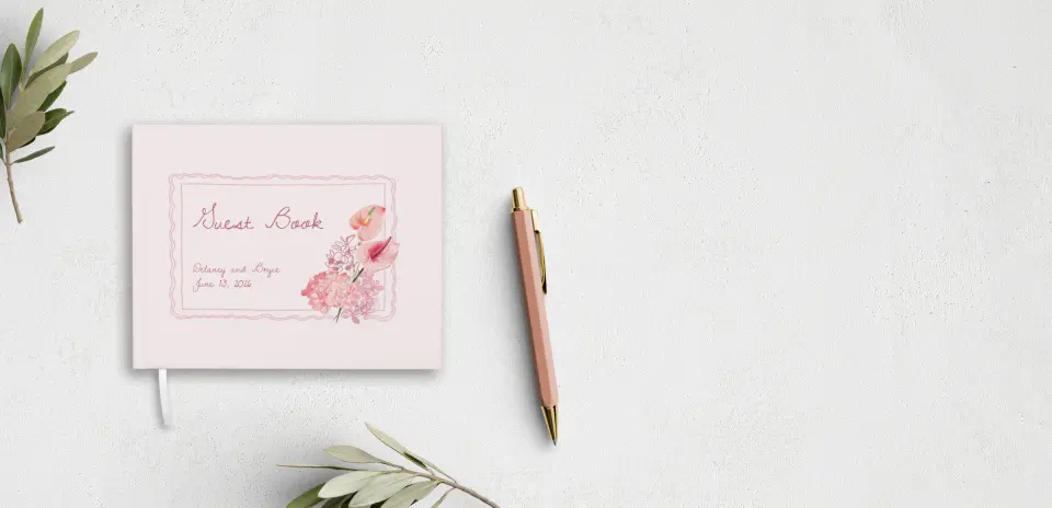 Wedding Program Front