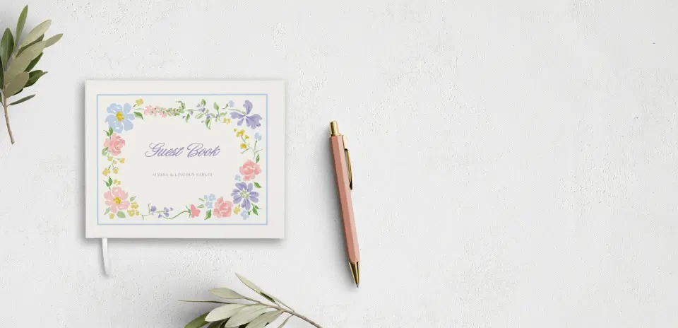 Wedding Program Front