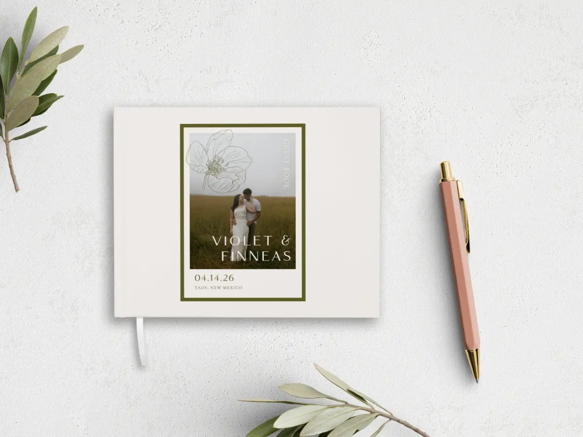 Wedding Program Front
