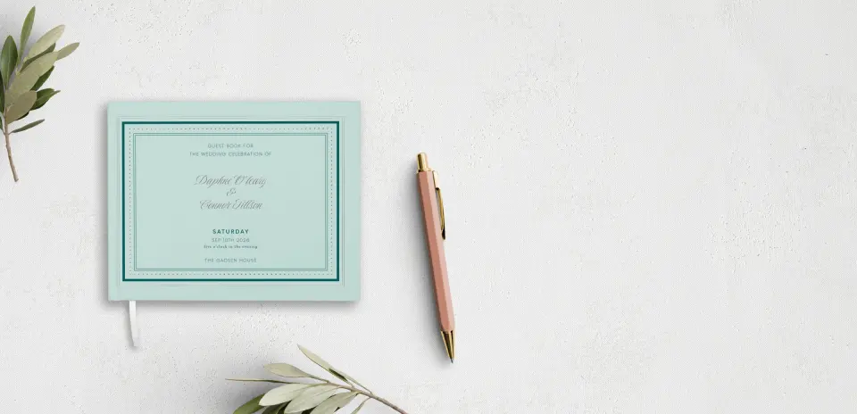 Wedding Program Front