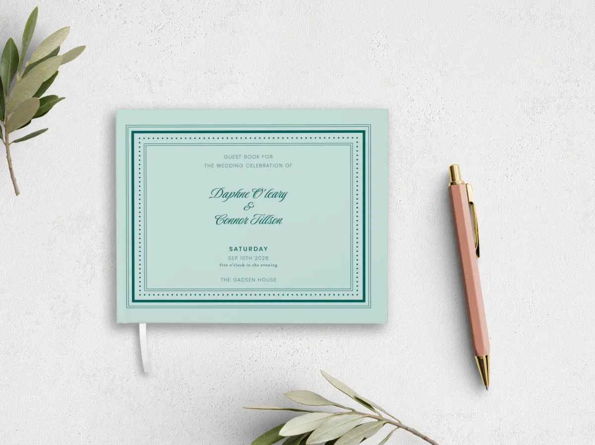 Wedding Program Front