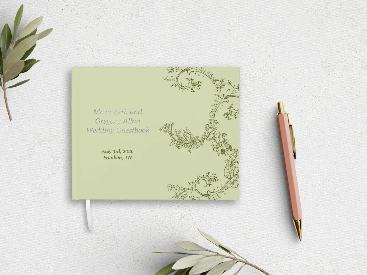 Wedding Program Front