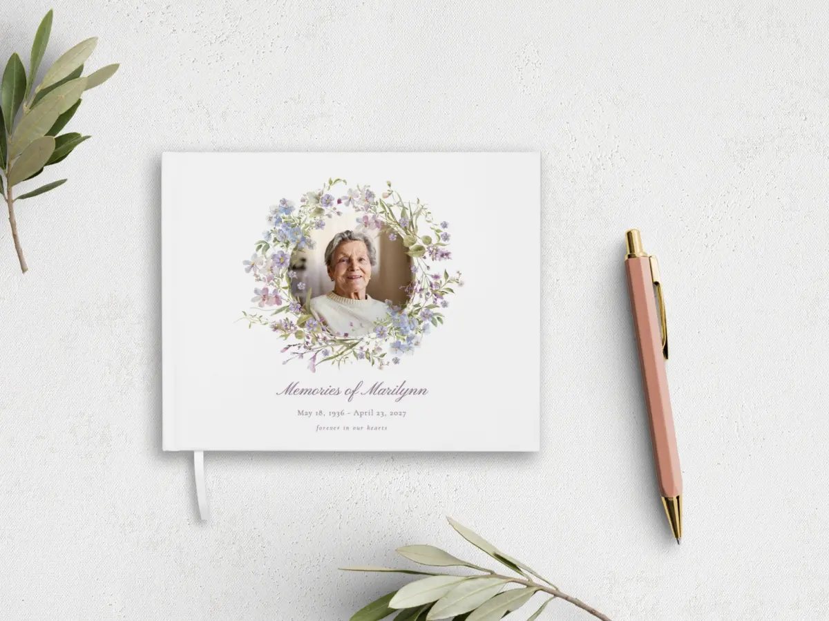 Wedding Program Front