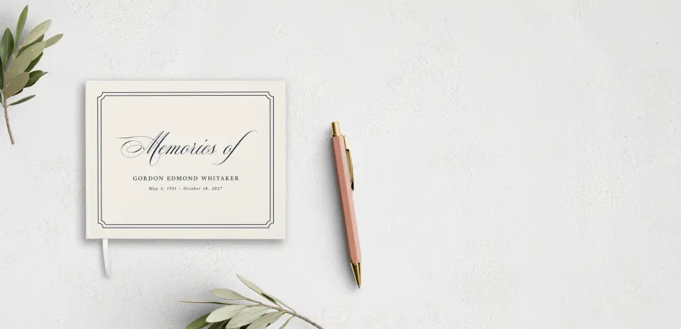 Wedding Program Front