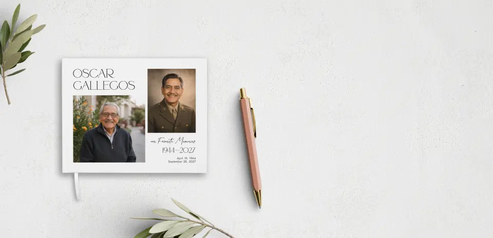 Wedding Program Front