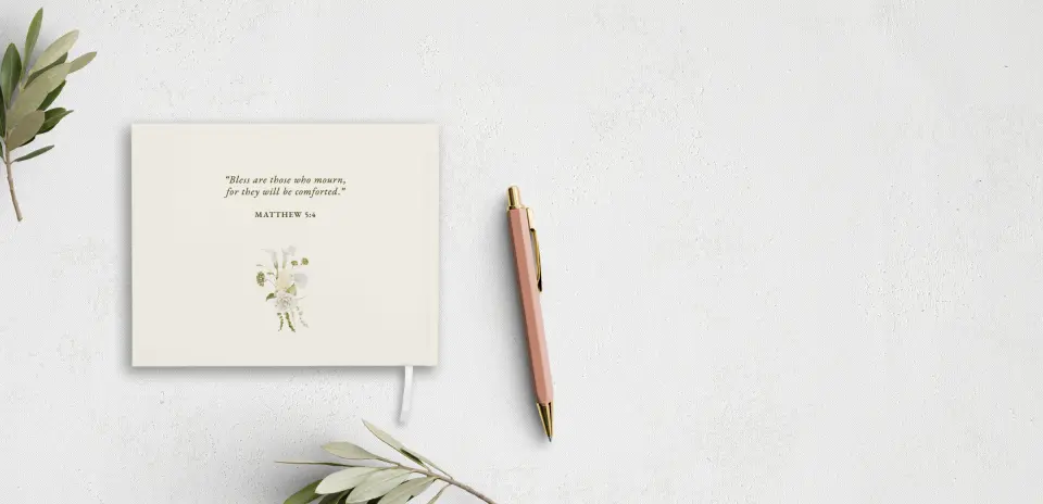 Wedding Program Back