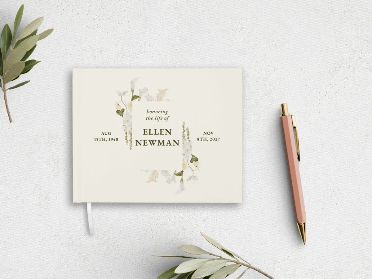 Wedding Program Front