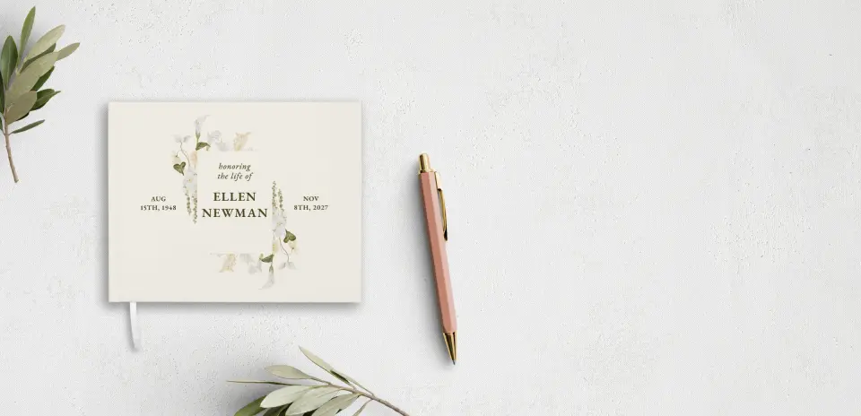 Wedding Program Front