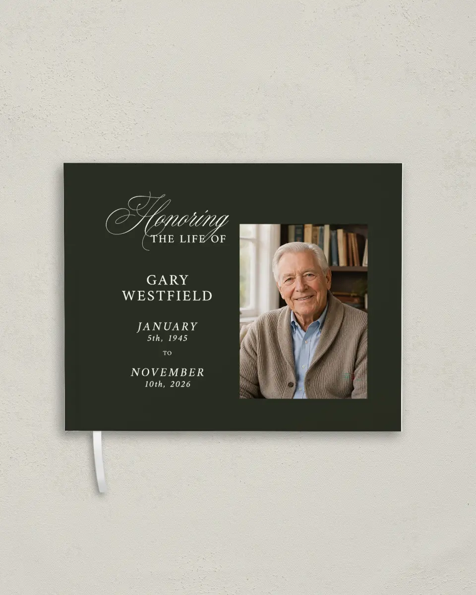 This is a 10½" x 8¼" Memory Book called Leaving a Legacy printed in full color