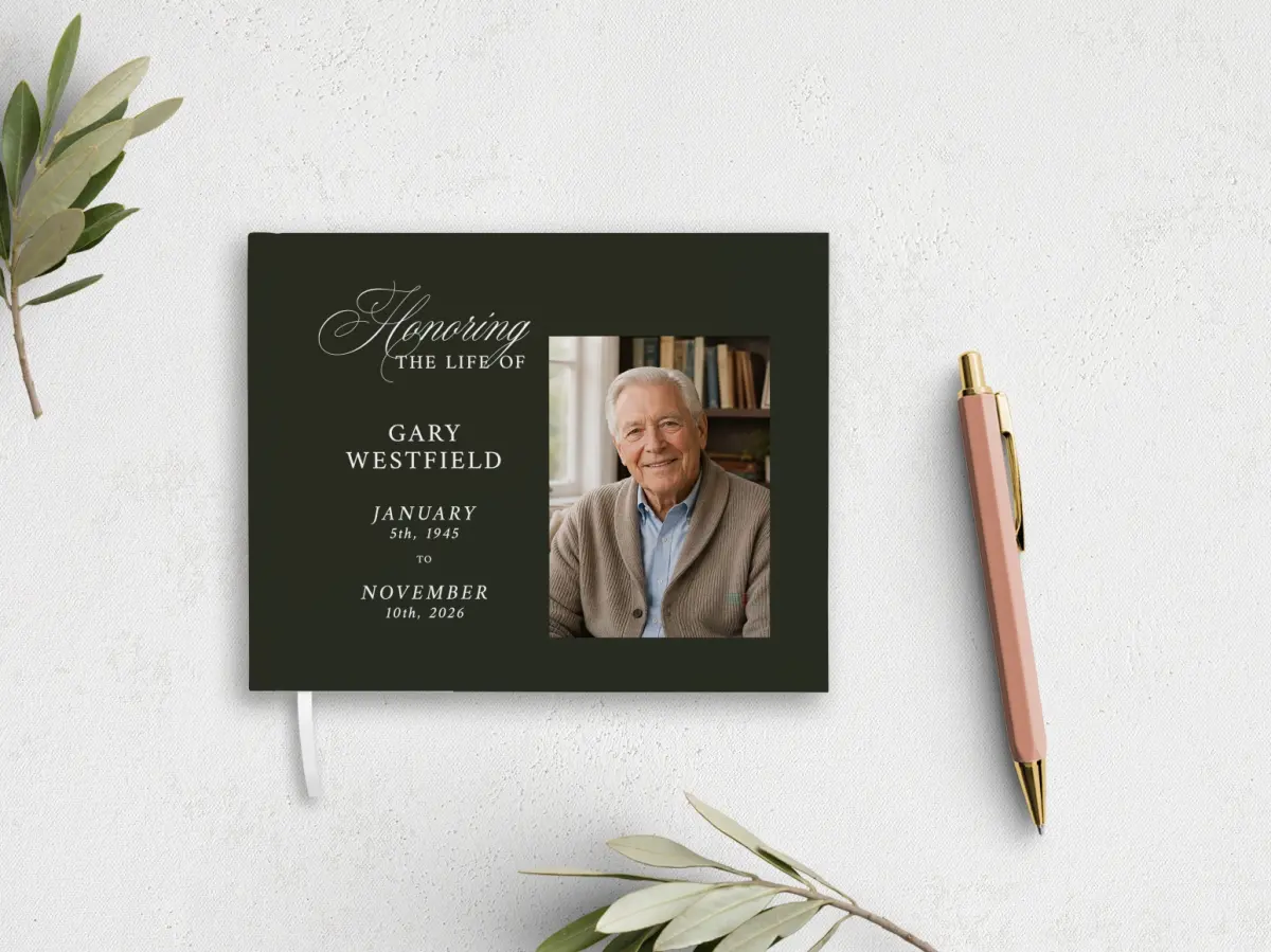 Wedding Program Front
