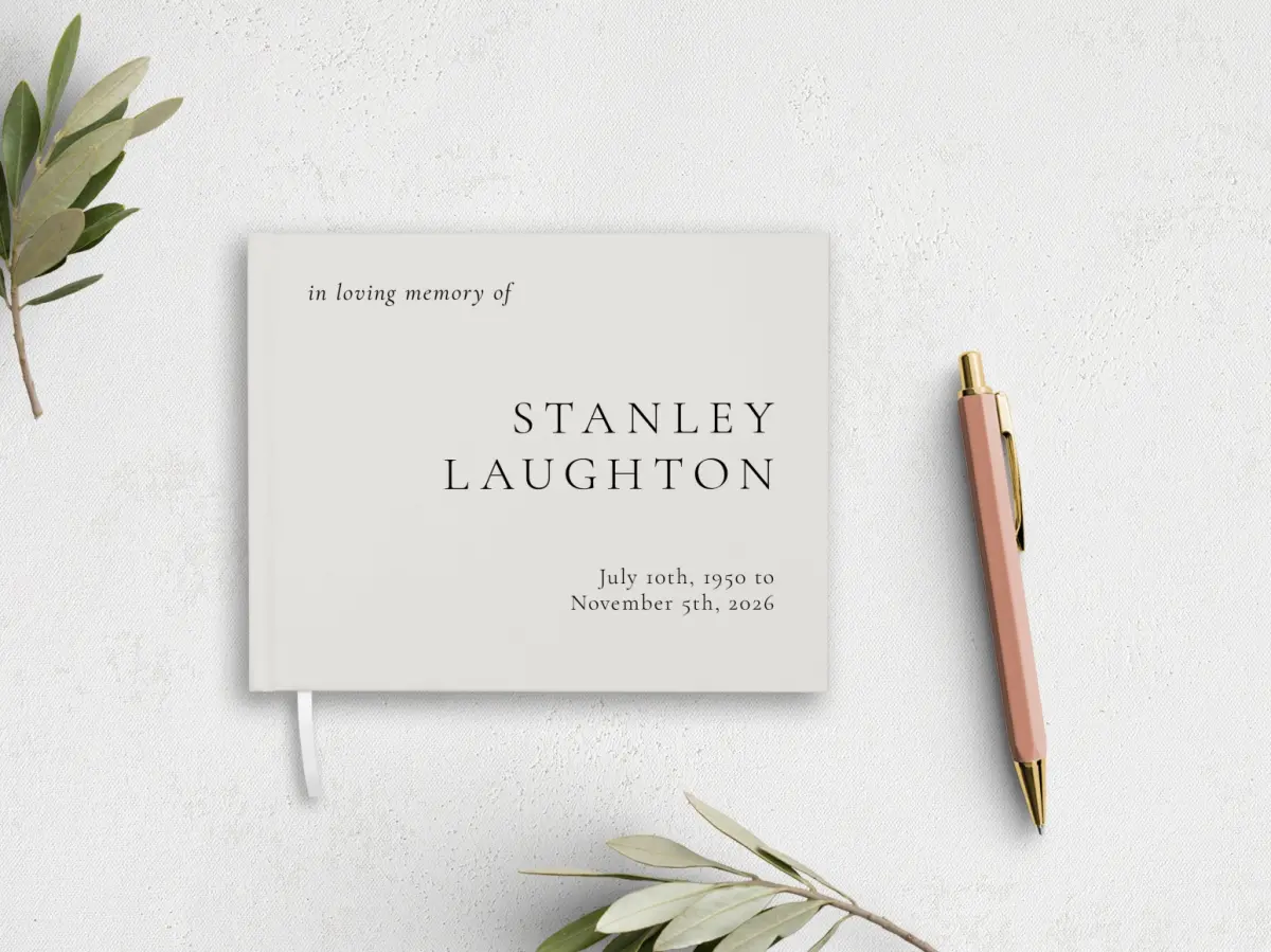 Wedding Program Front