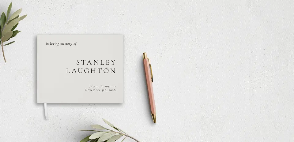 Wedding Program Front