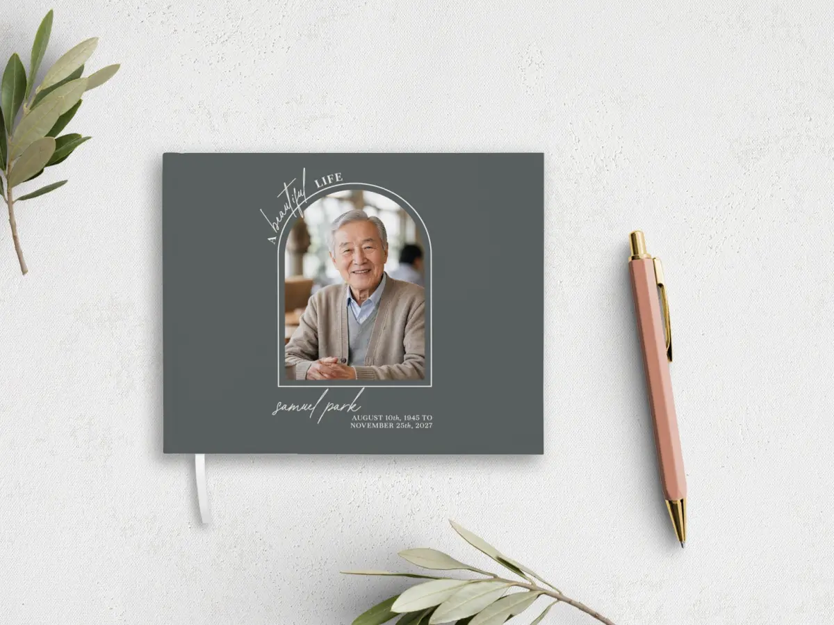 Wedding Program Front