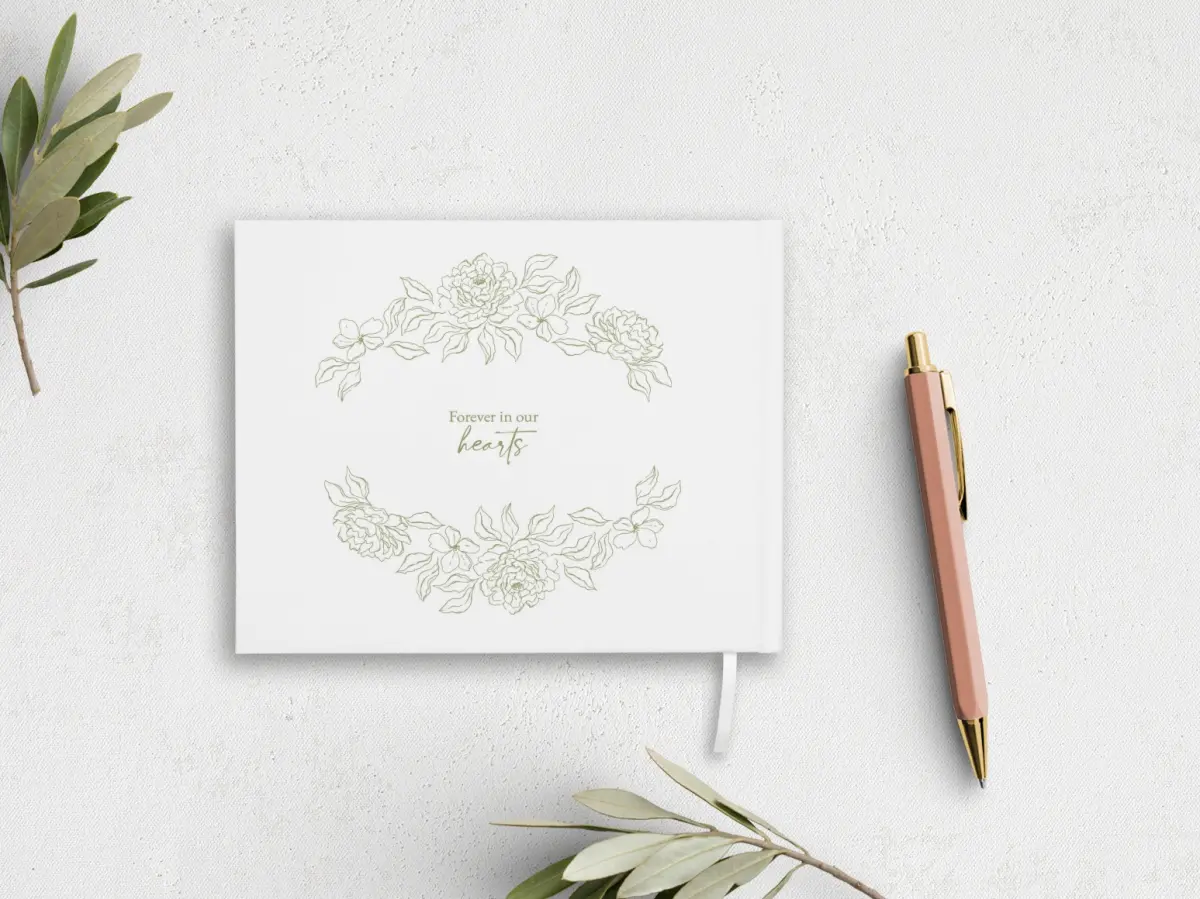 Wedding Program Back