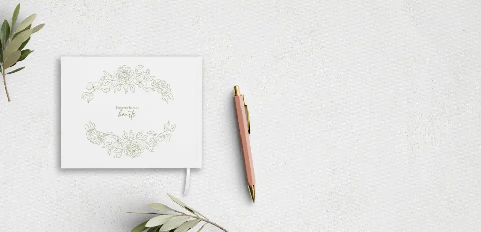 Wedding Program Back