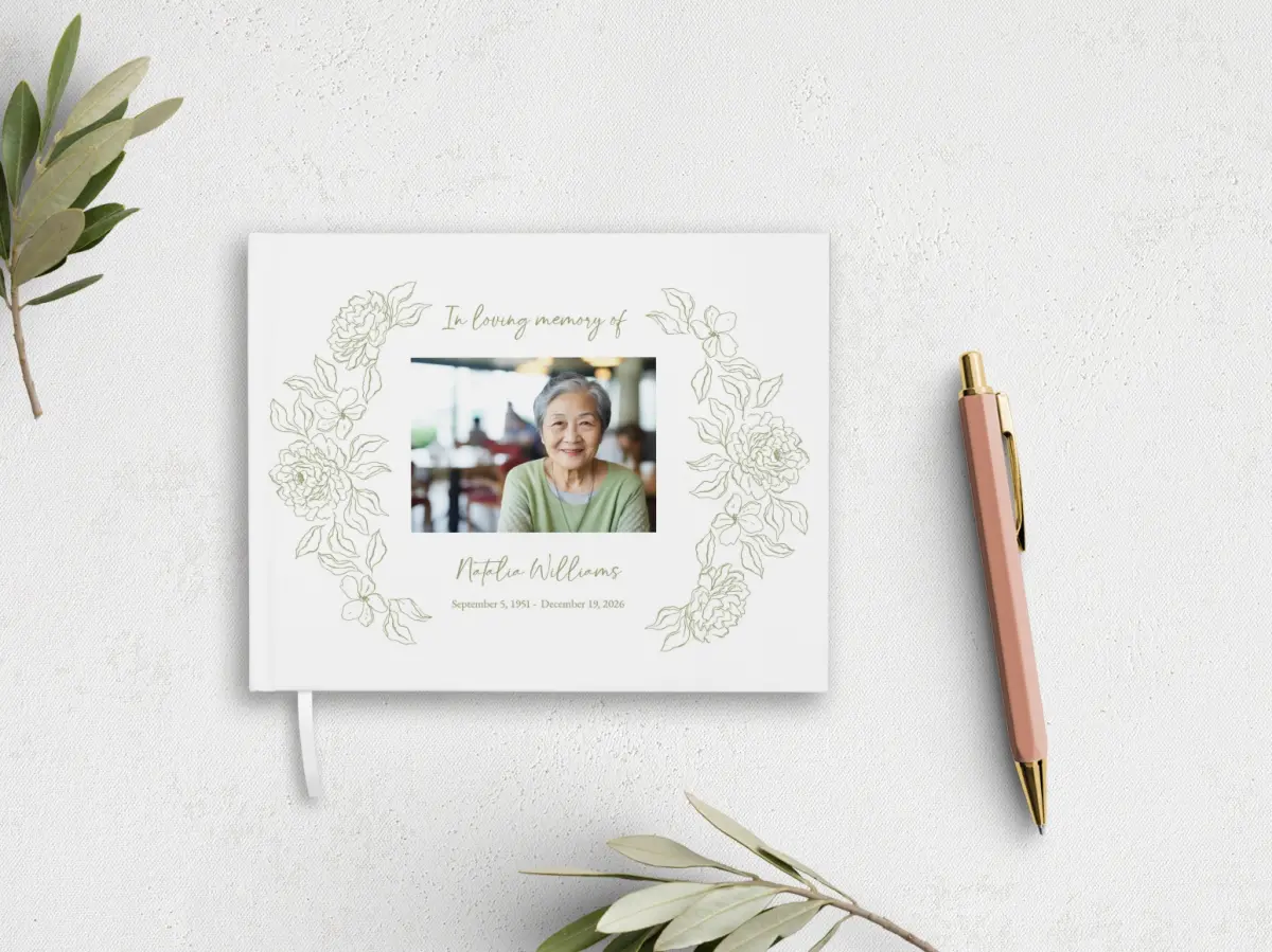 Wedding Program Front