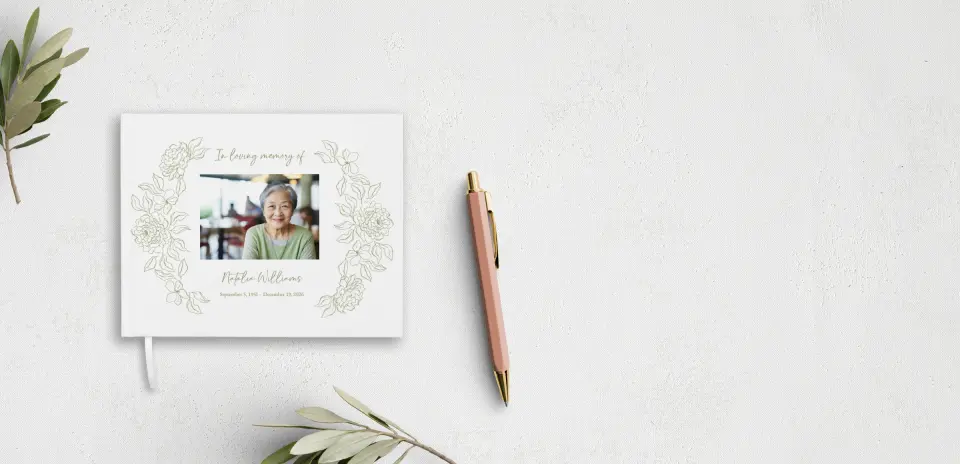 Wedding Program Front