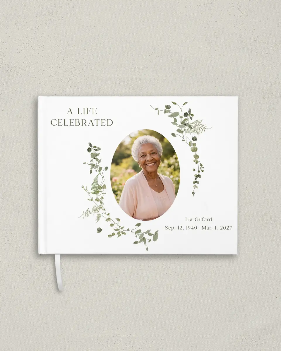 This is a 10½" x 8¼" Memory Book called Life Legacy printed in full color
