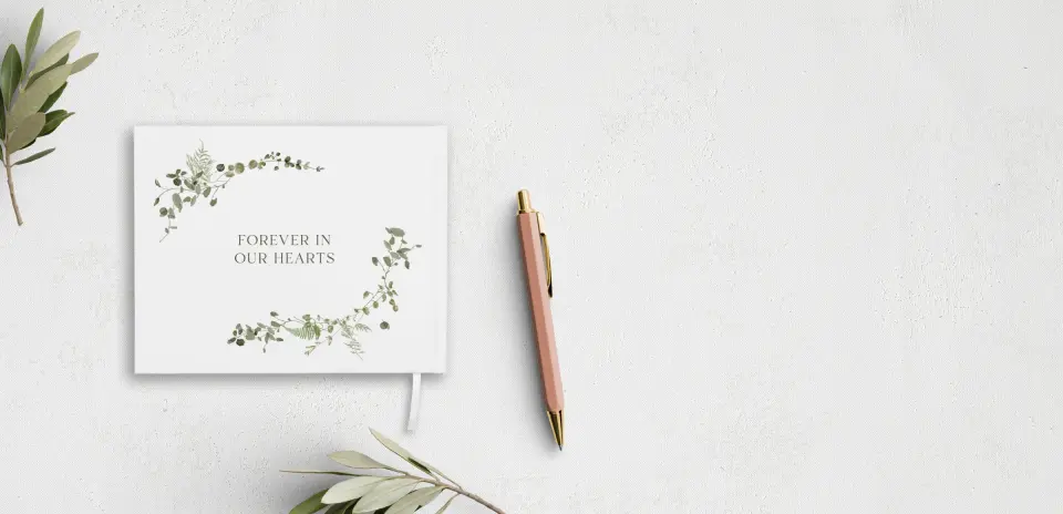 Wedding Program Back