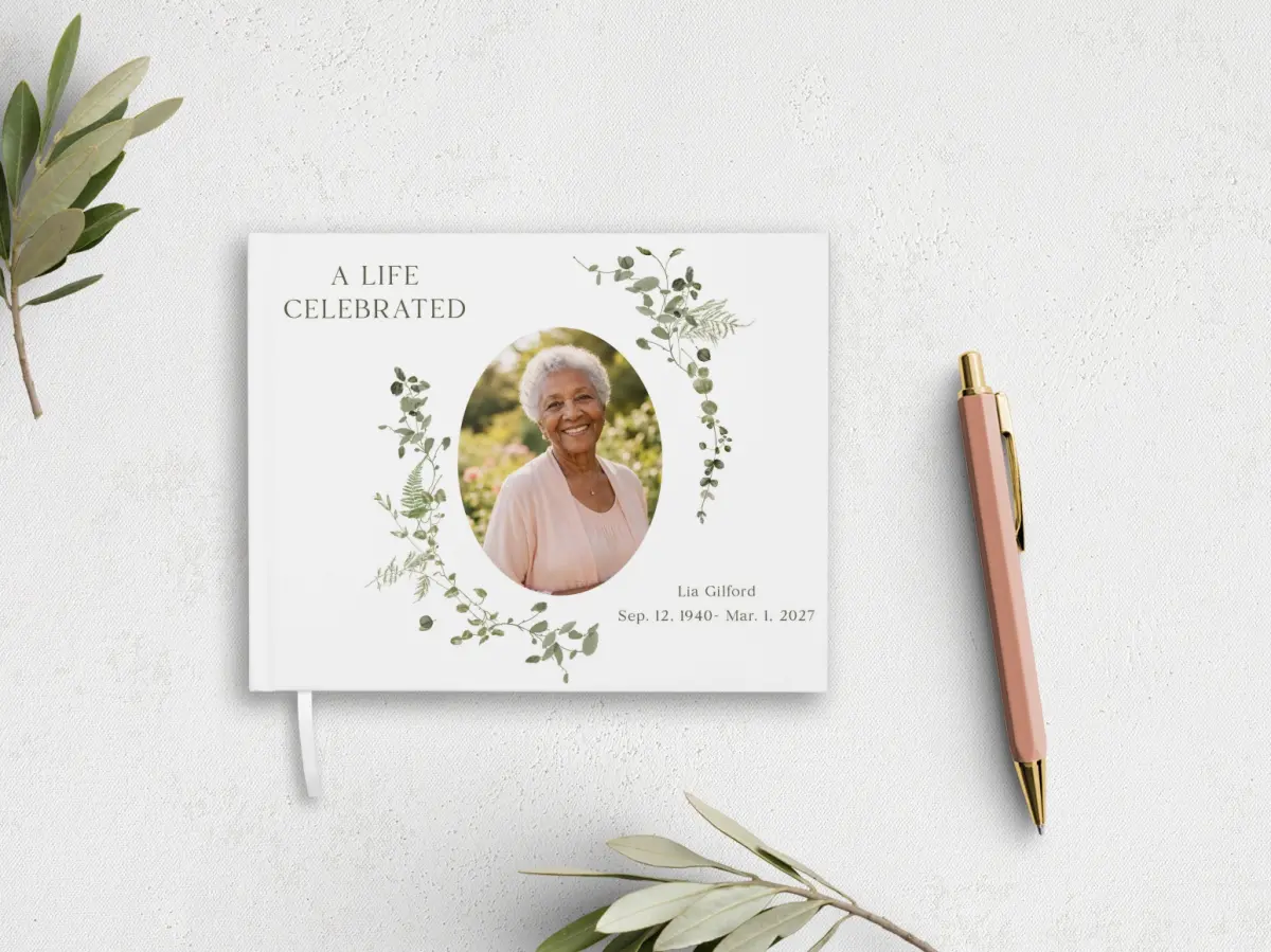 Wedding Program Front