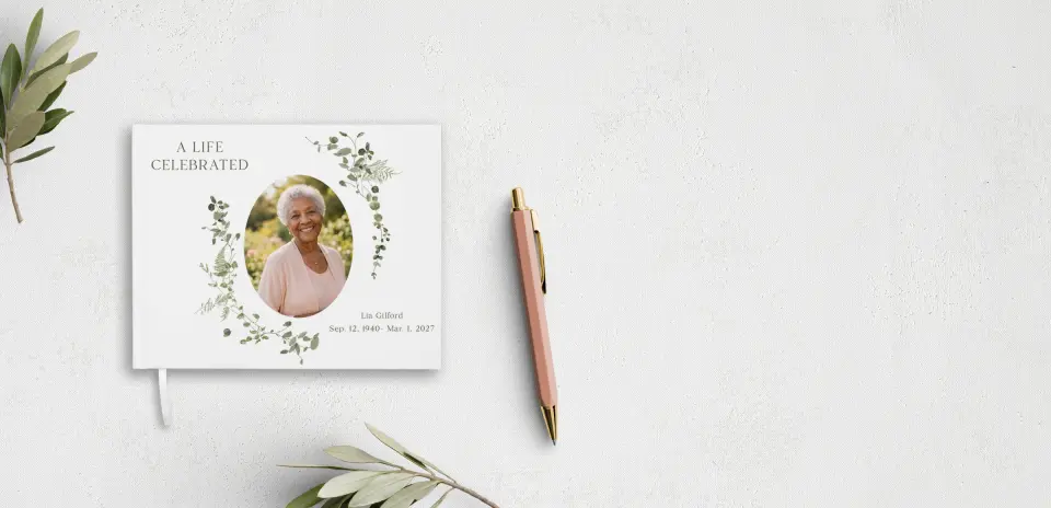 Wedding Program Front