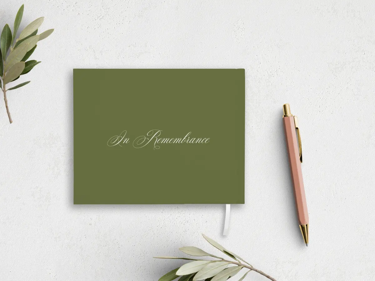 Wedding Program Back